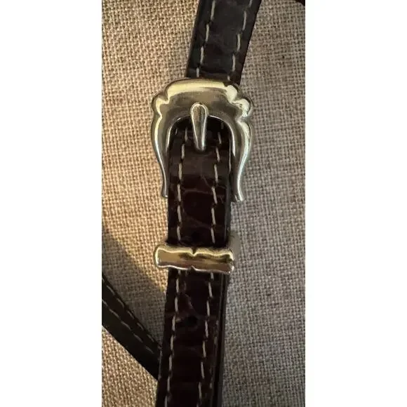 Brighton Leather Heart Wallet Organizer Crossbody Bag - Picture 7 of 10